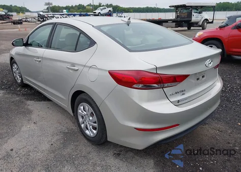 2017 Hyundai Elantra Se из США, поврежденный, VIN 5NPD74LFXHH112131